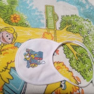 Vintage baby bib